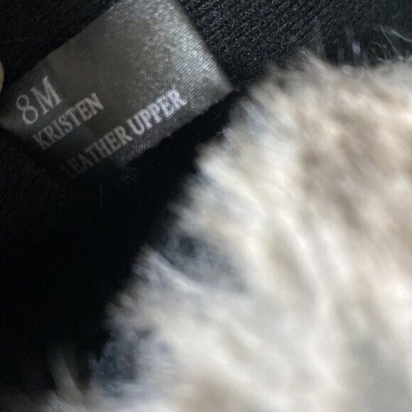 Sporto Kristen Leather suede waterproof winter Boots  8M lace up faux fur casual - Picture 7 of 8